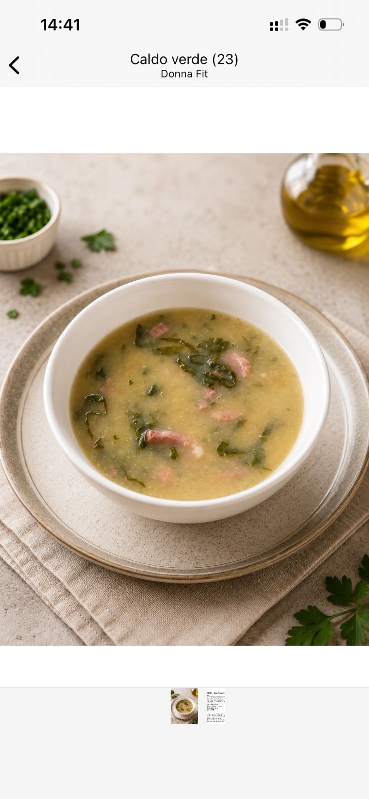 CALDO VERDE (400G)