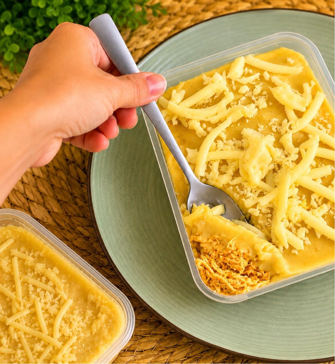 Escondidinho De Batata Doce Com Frango